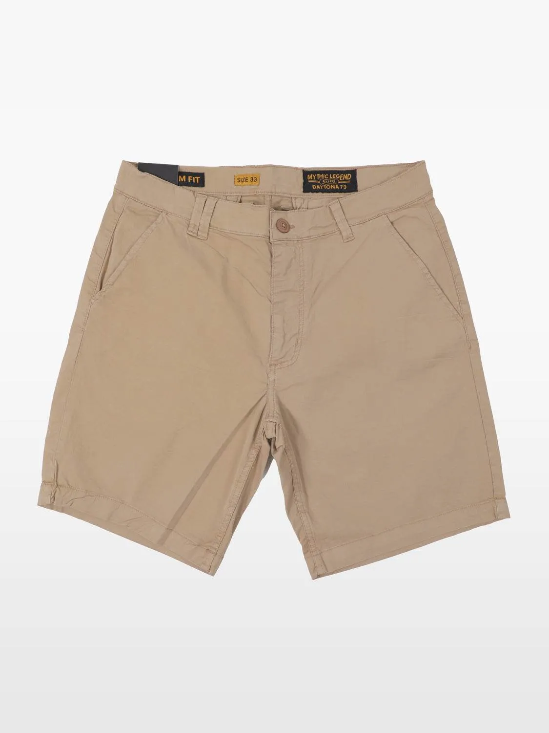 Daytona Juneau short chino homme kaki coton stretch