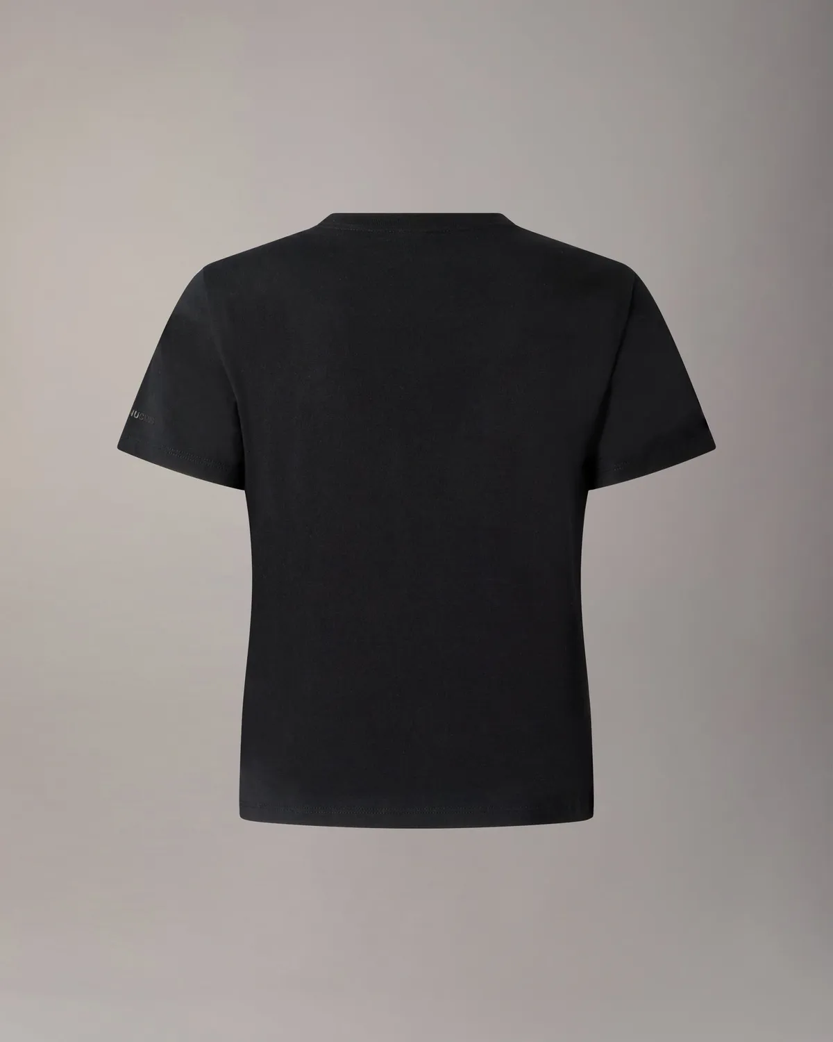 Moose Knuckles Crescent T-Shirt noir femme coton