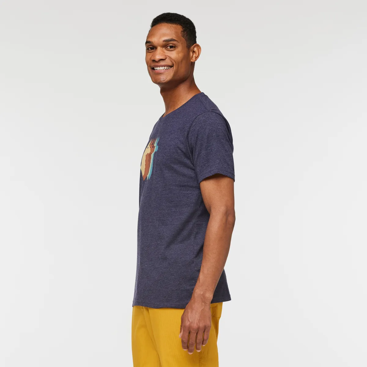 Cotopaxi Llama Sequence T-shirt homme Fatigue coton doux