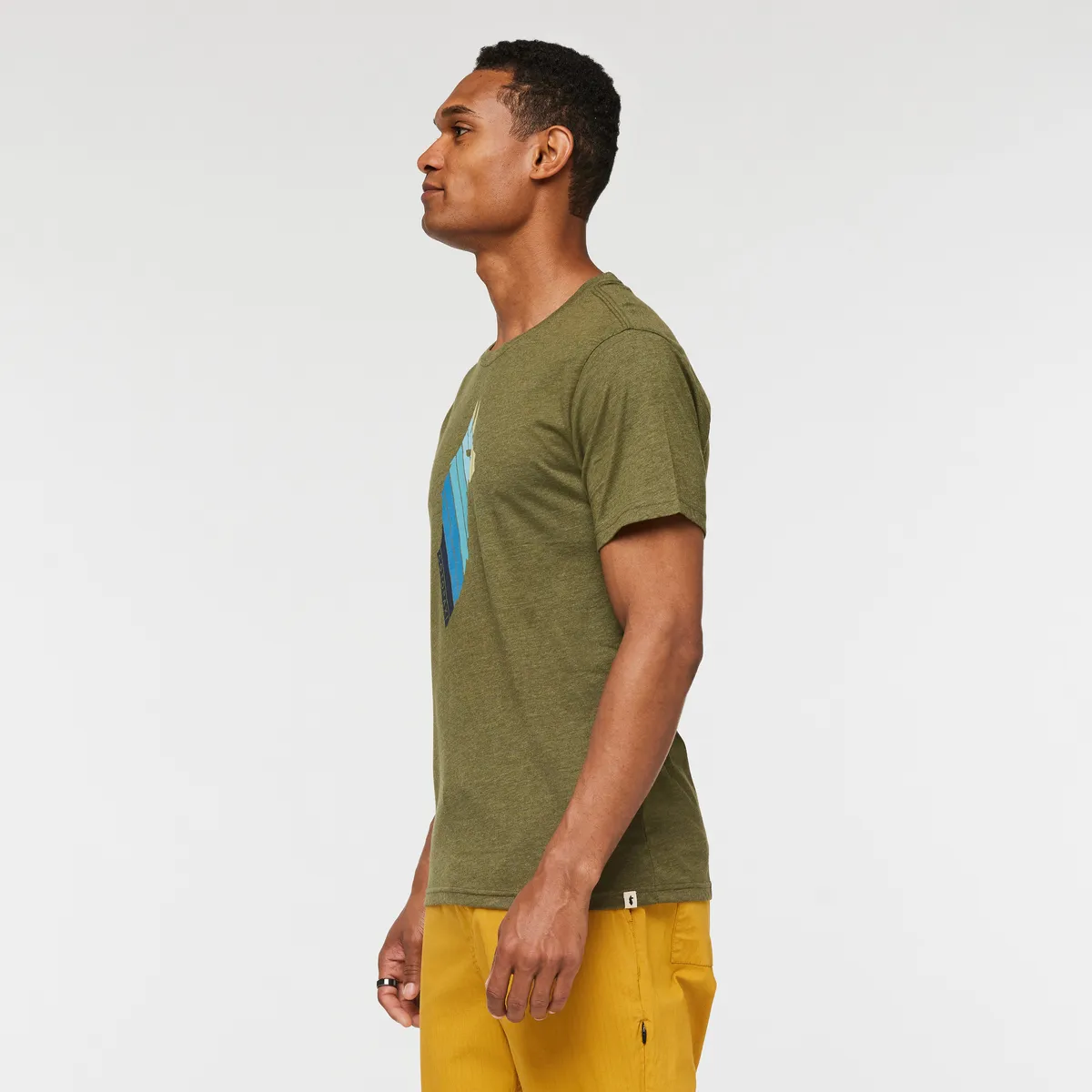 Cotopaxi Llama Stripes T-shirt homme Wheat doux