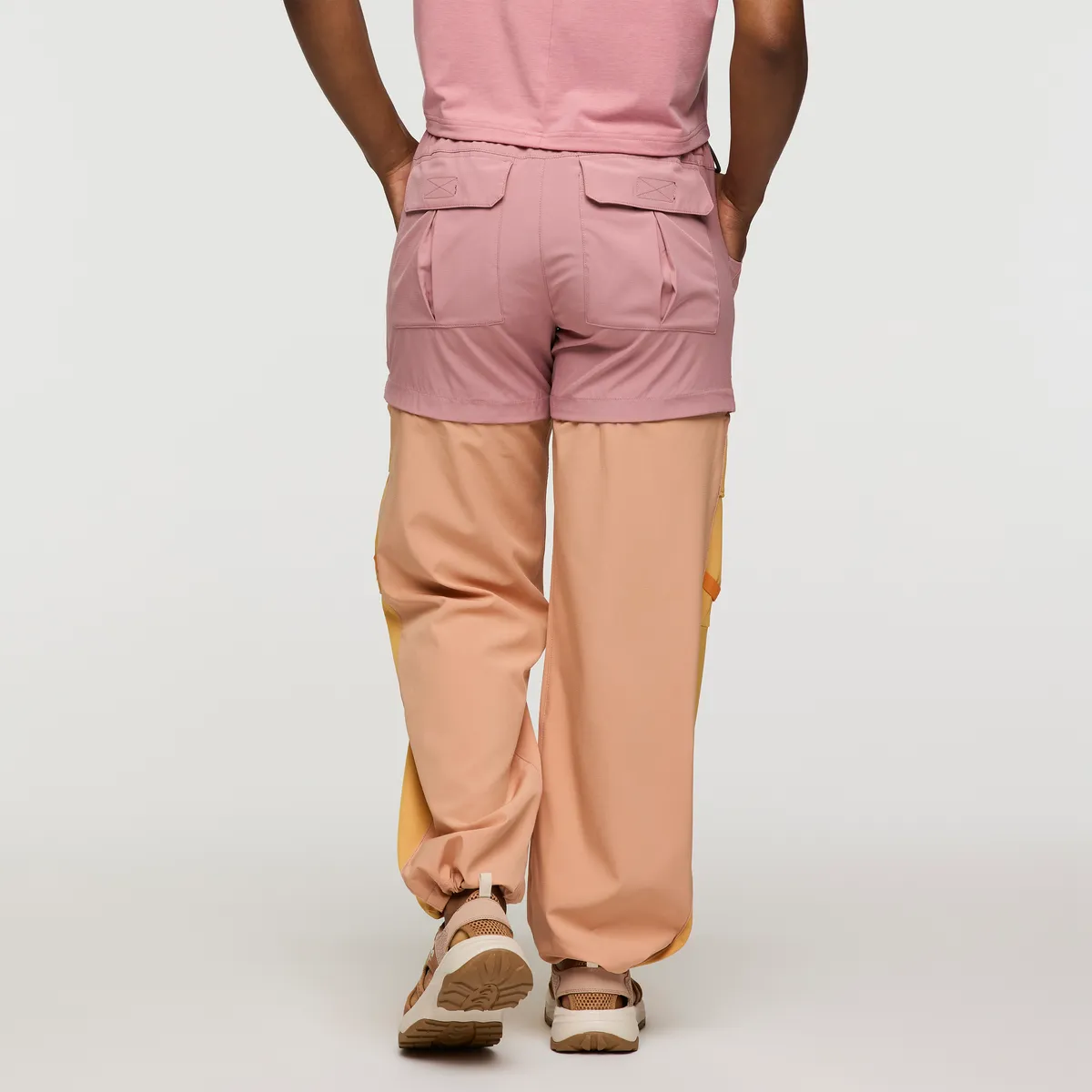 Cotopaxi Losdos pantalon zip-off femme Silver Leaf