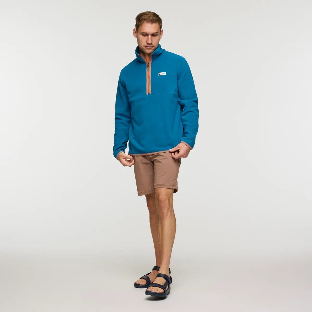 Cotopaxi Amado pull polaire homme Abyss Chestnut chaud