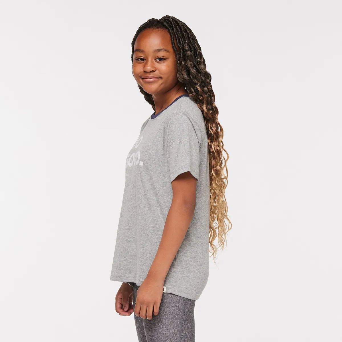 Cotopaxi Do Good T-shirt enfant gris chiné doux
