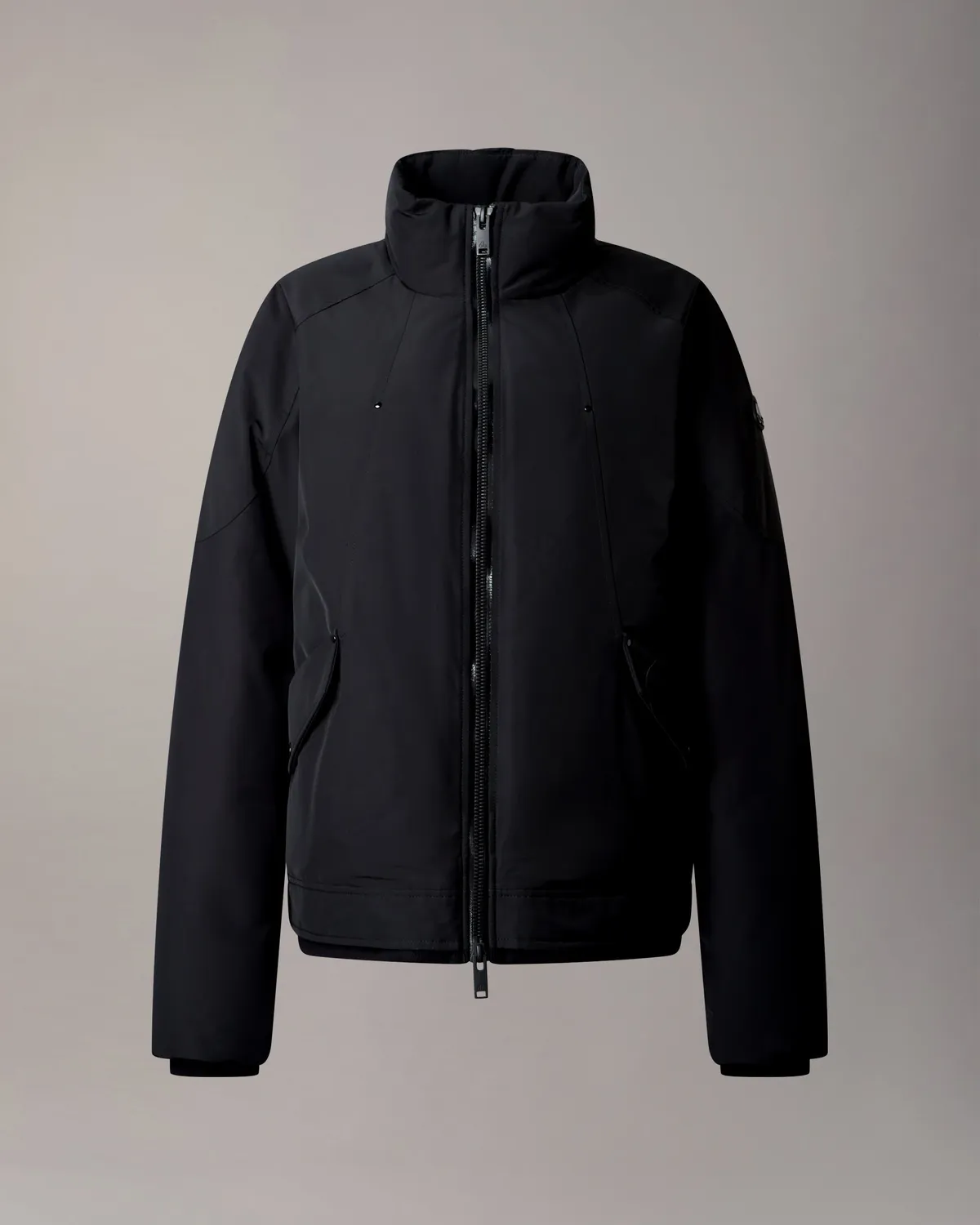 Moose Knuckles West-Ed veste trucker noire duvet