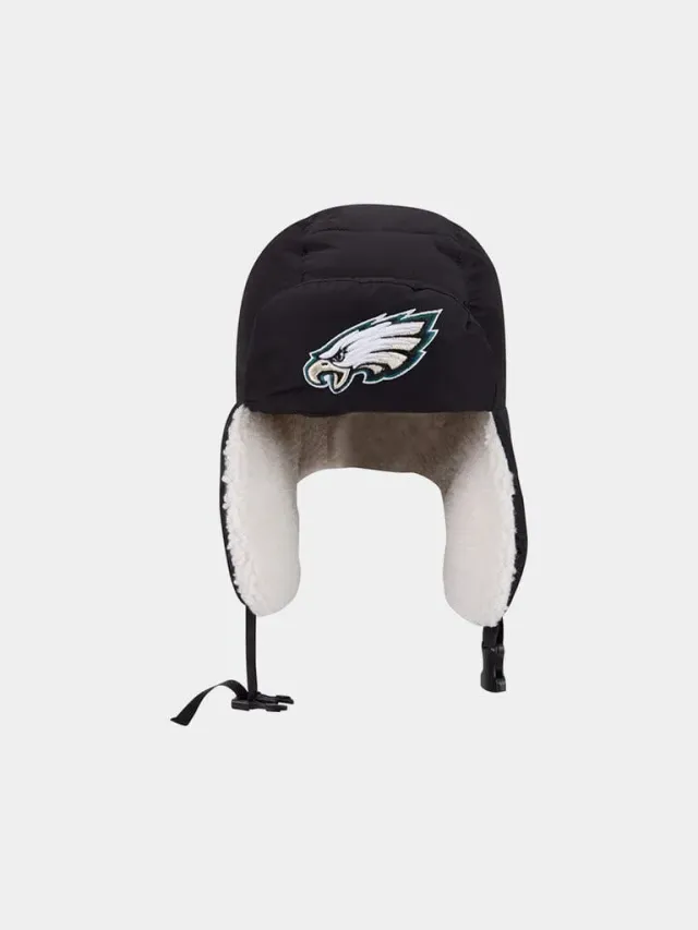 Alpha Industries Eagles chapka trapper matelassée noire