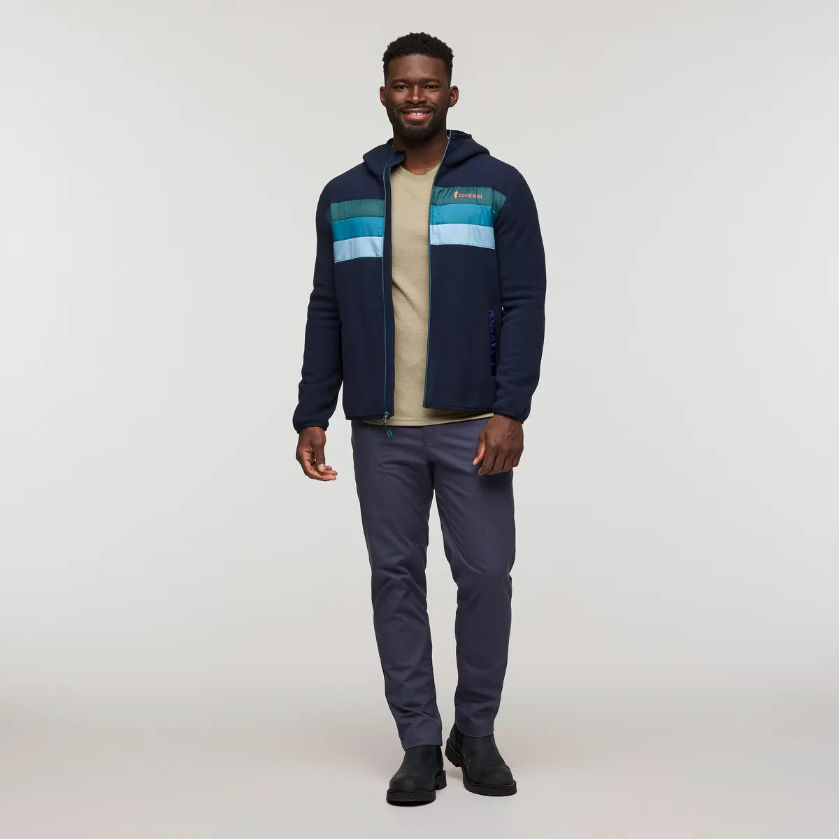 Cotopaxi Teca veste polaire homme Sepia Sunset zippée