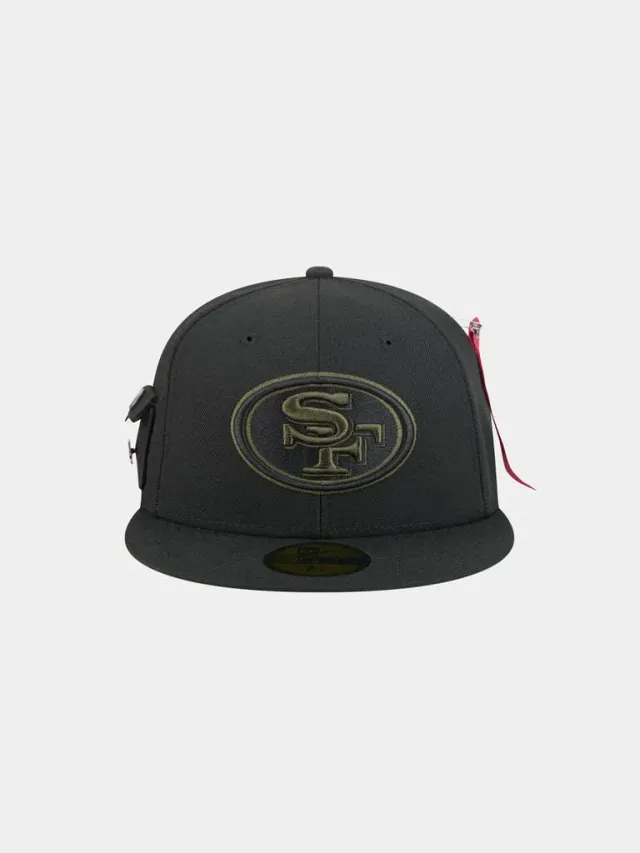 Alpha Industries 59Fifty casquette fitted noire 49ers