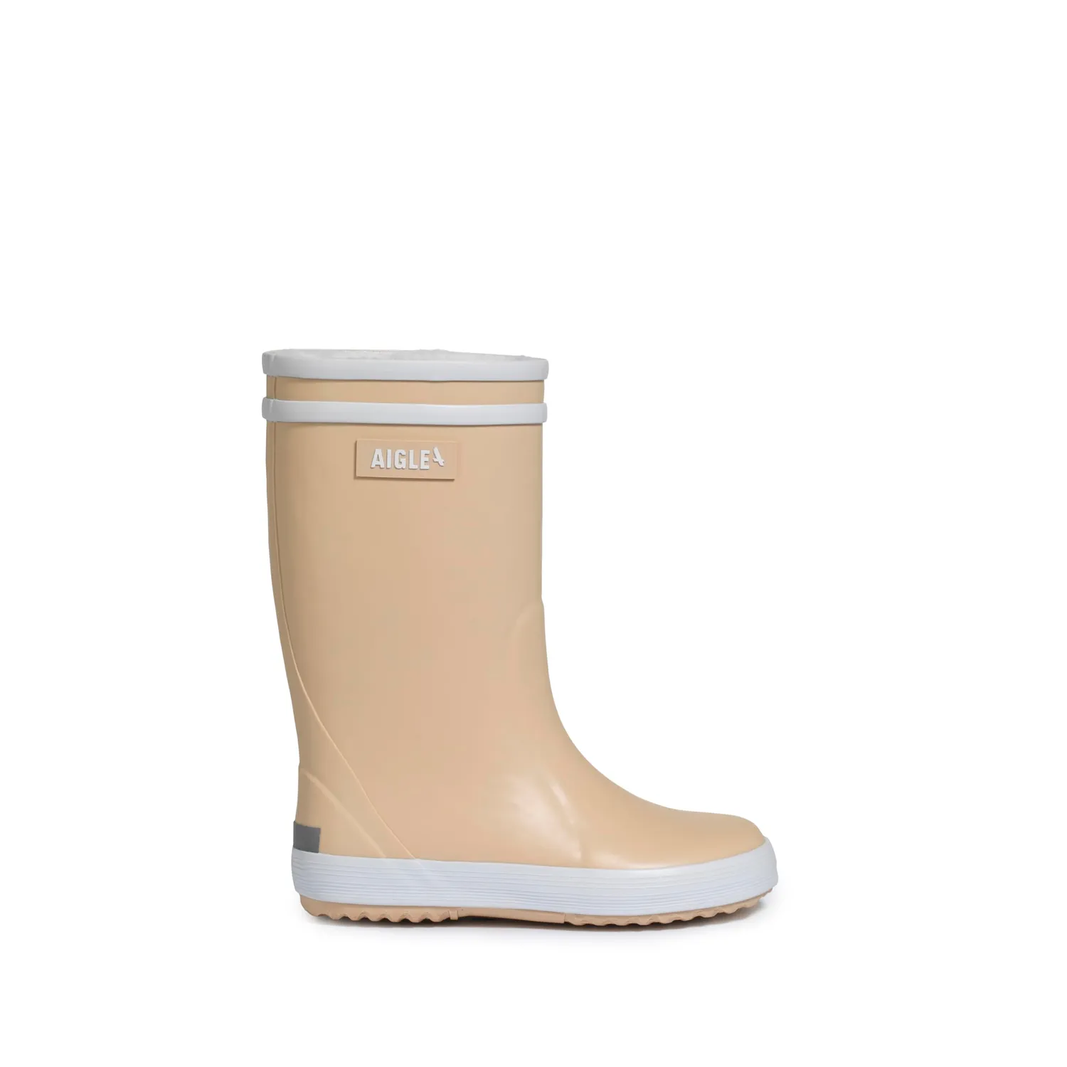 Aigle Lolly Pop Fur bottes caoutchouc sable 24 EU fourrées