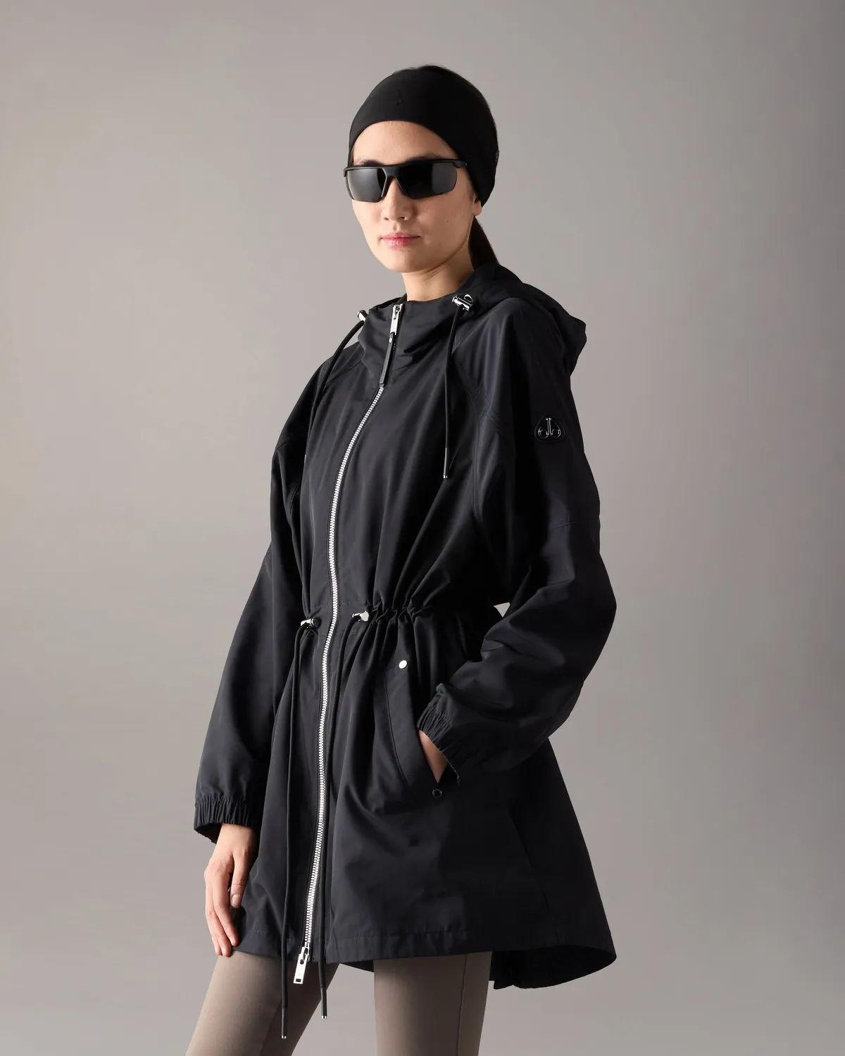 Moose Knuckles Elevate veste noire mi-longue