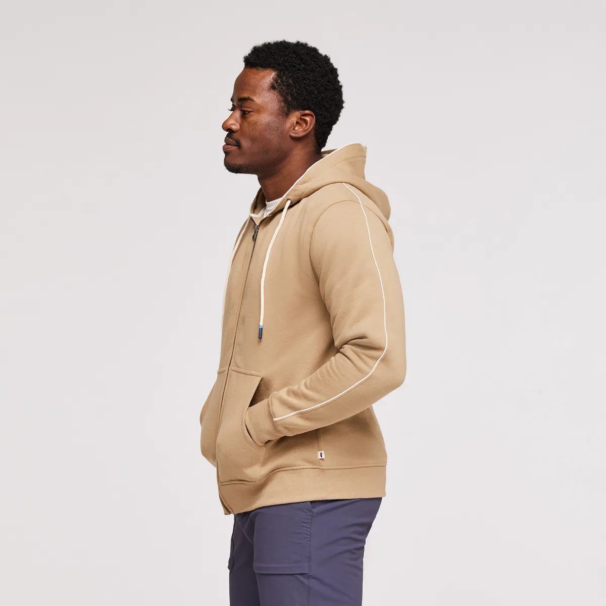 Cotopaxi Do Good sweat zip homme Desert coton bio