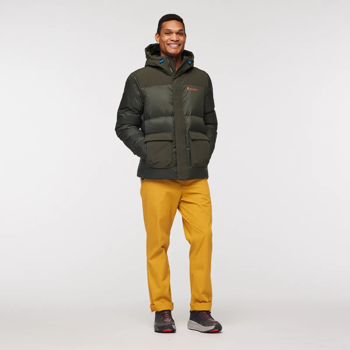 Cotopaxi Solazo Down Parka parka homme Chestnut duvet chaud