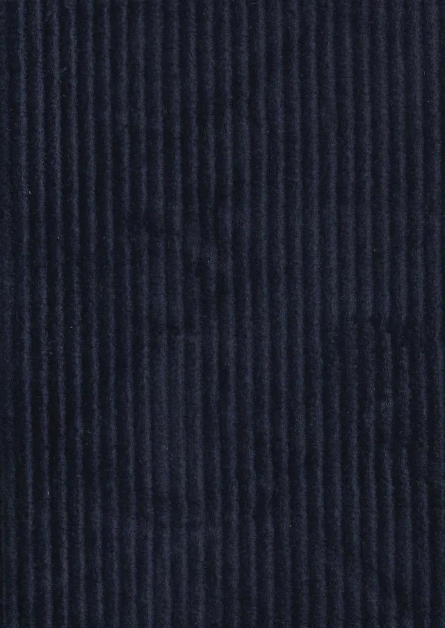 Hollington Bourgeois tissu velours laine 8 m bleu franc