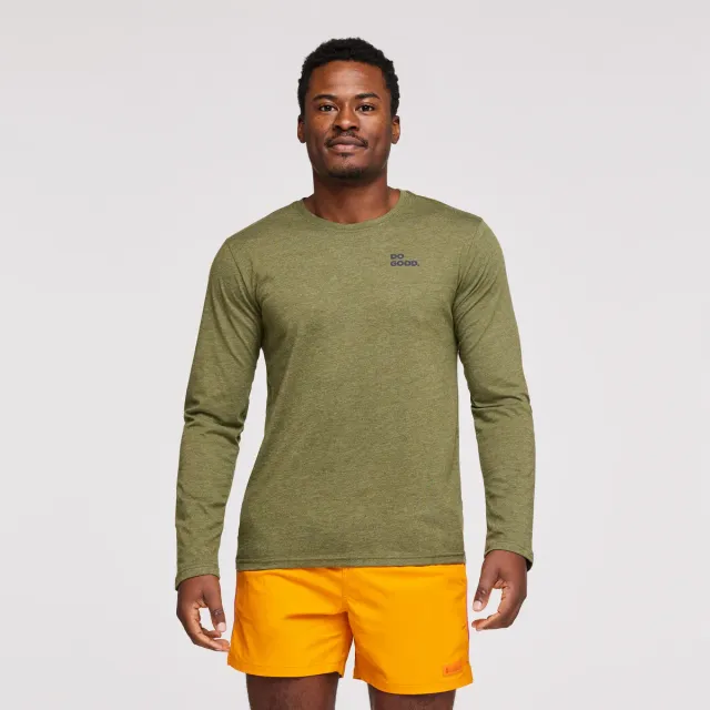 Cotopaxi Cactus Life t-shirt manches longues homme Sea Glass