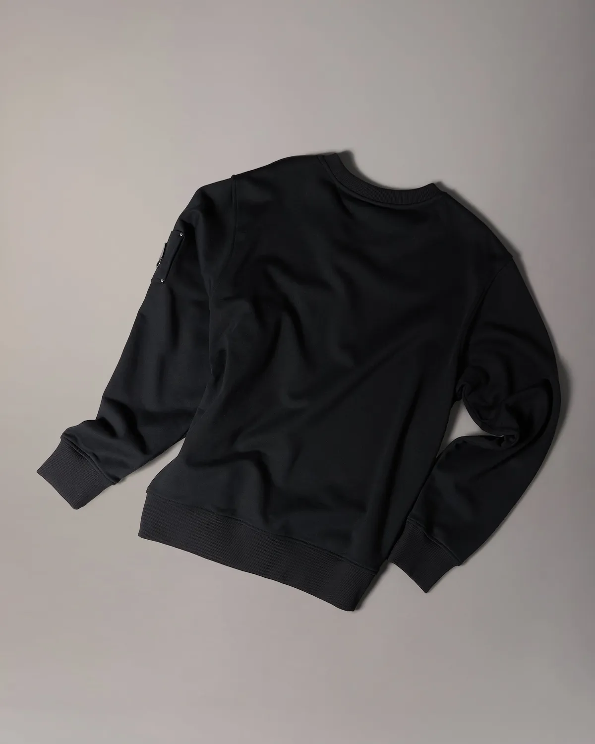 Moose Knuckles Hartsfield Sweat Noir Col Rond