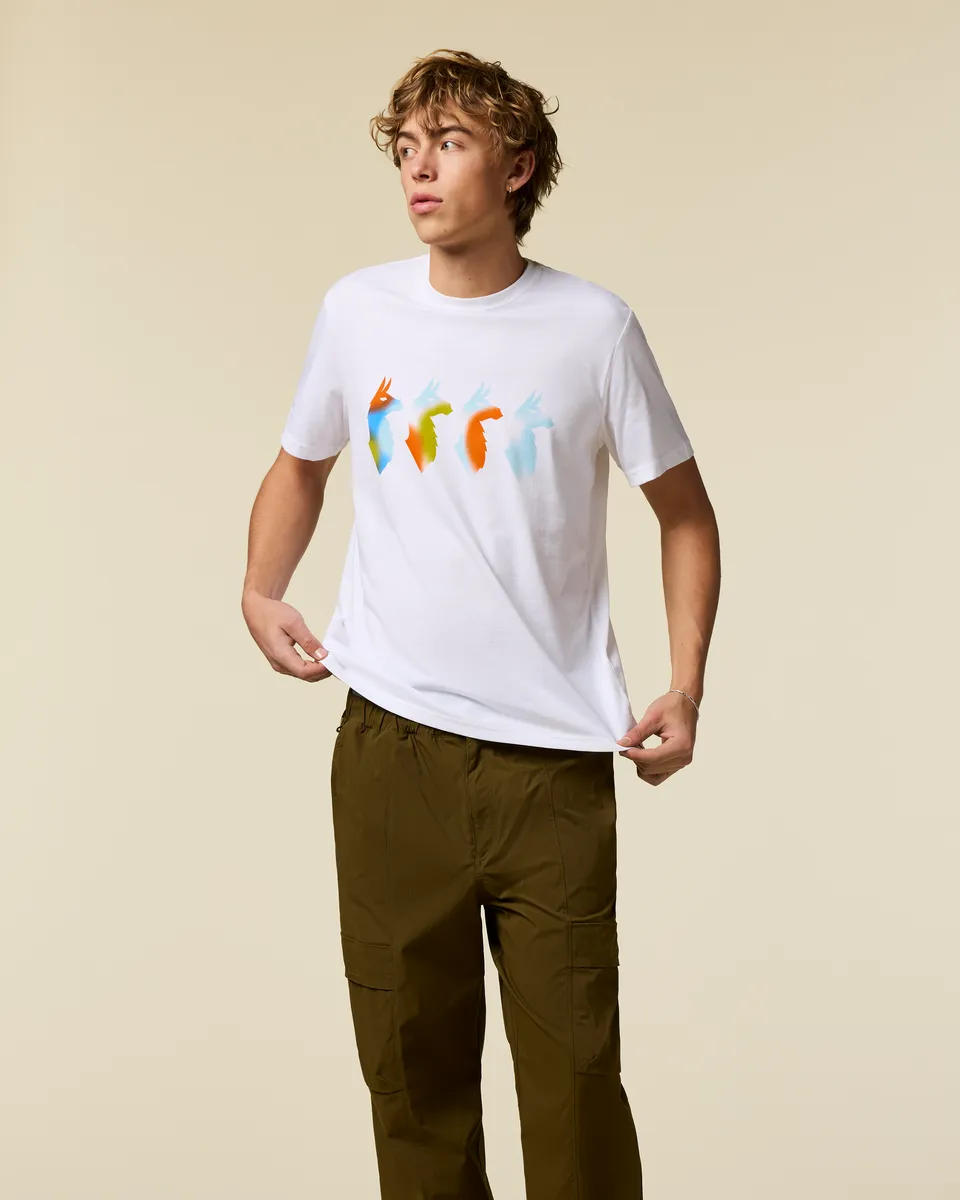 Cotopaxi Cuatro Bitmap T-shirt Homme Husk Coton Bio