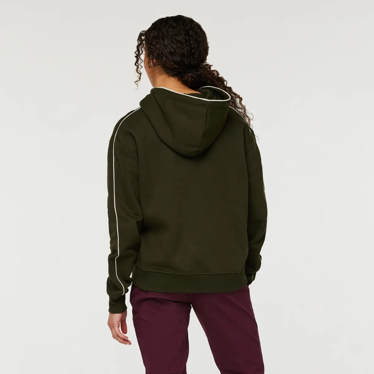 Cotopaxi Day And Night sweat capuche femme Burgundy coton