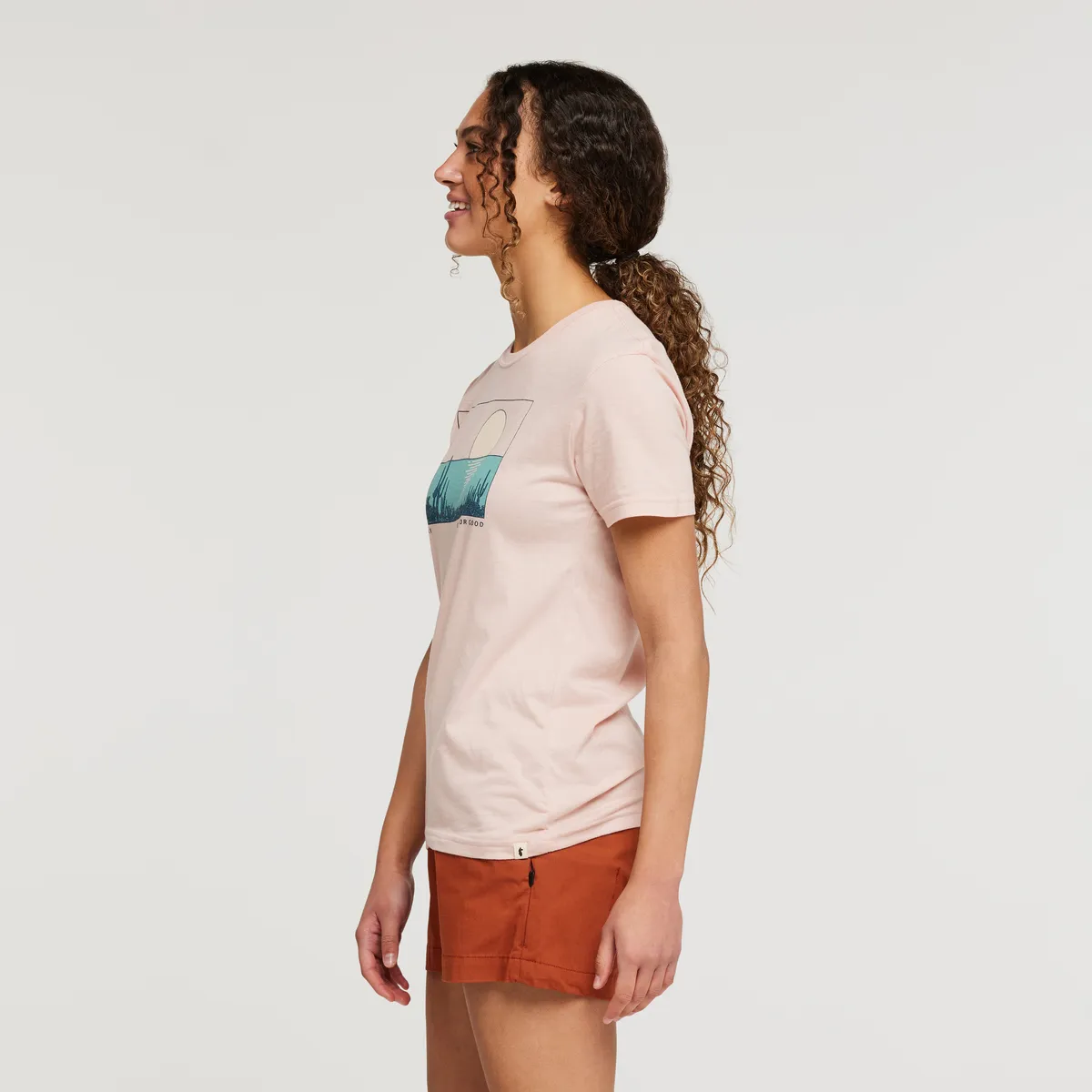 Cotopaxi Desert View t-shirt femme Sand coton équité