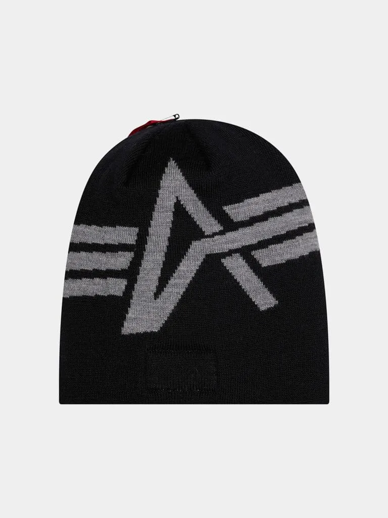 Alpha Industries Chicago White Sox bonnet noir laine mérinos