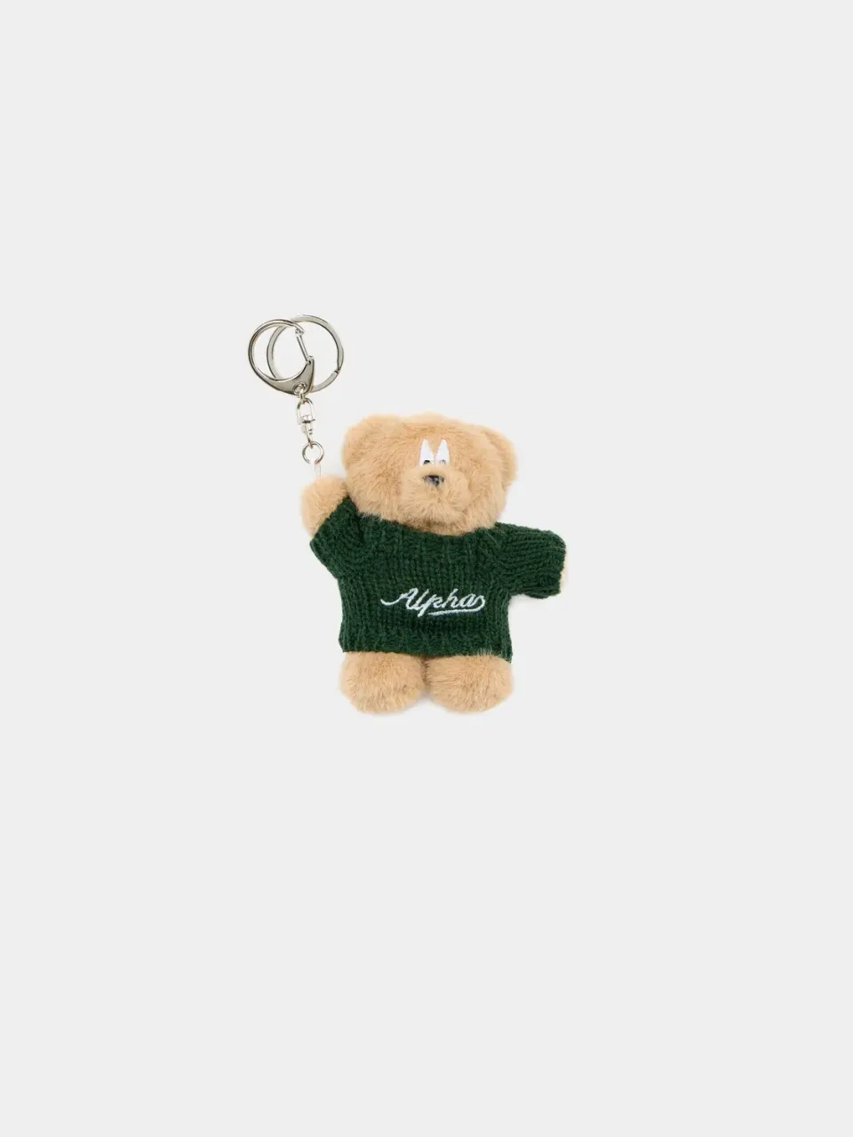 Alpha Industries Bear porte-clés peluche tan