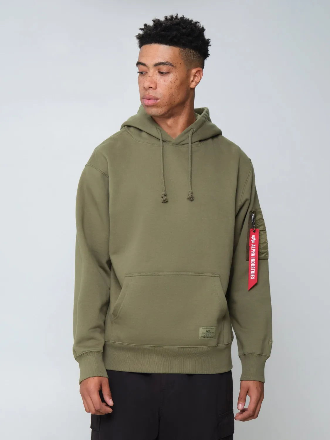 Alpha Industries Utility Pocket hoodie coton homme