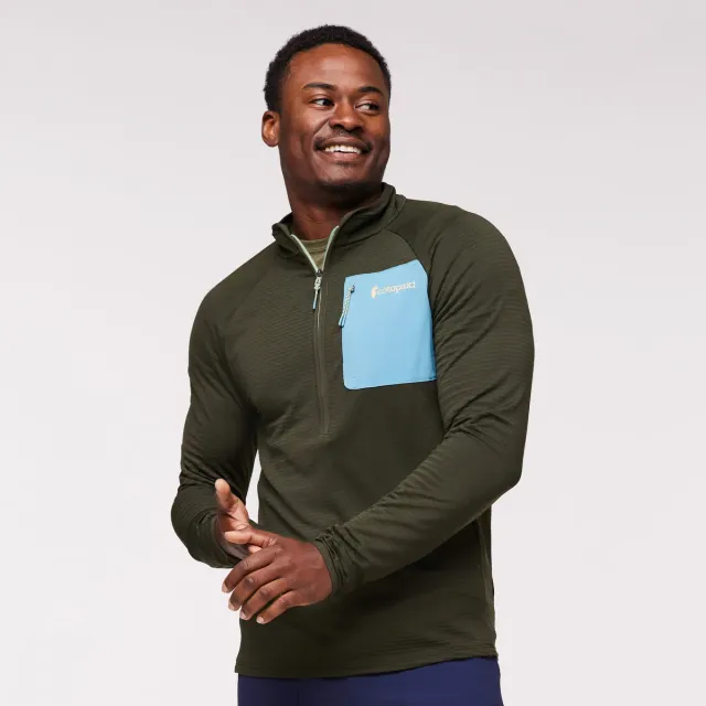 Cotopaxi Otero pull polaire homme Maritime zippé