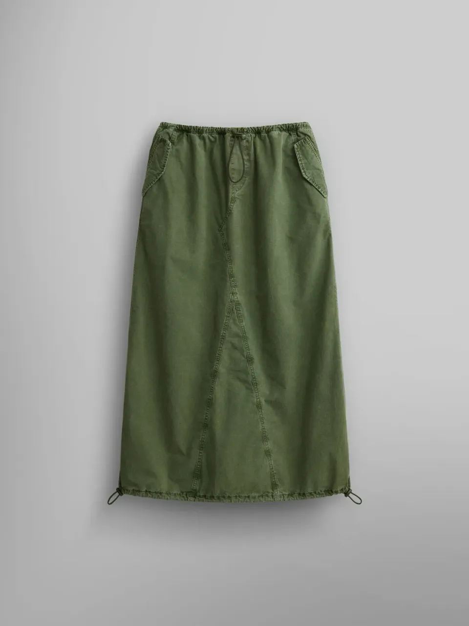 Alpha Industries Drawcord OG-107 jupe longue verte coton