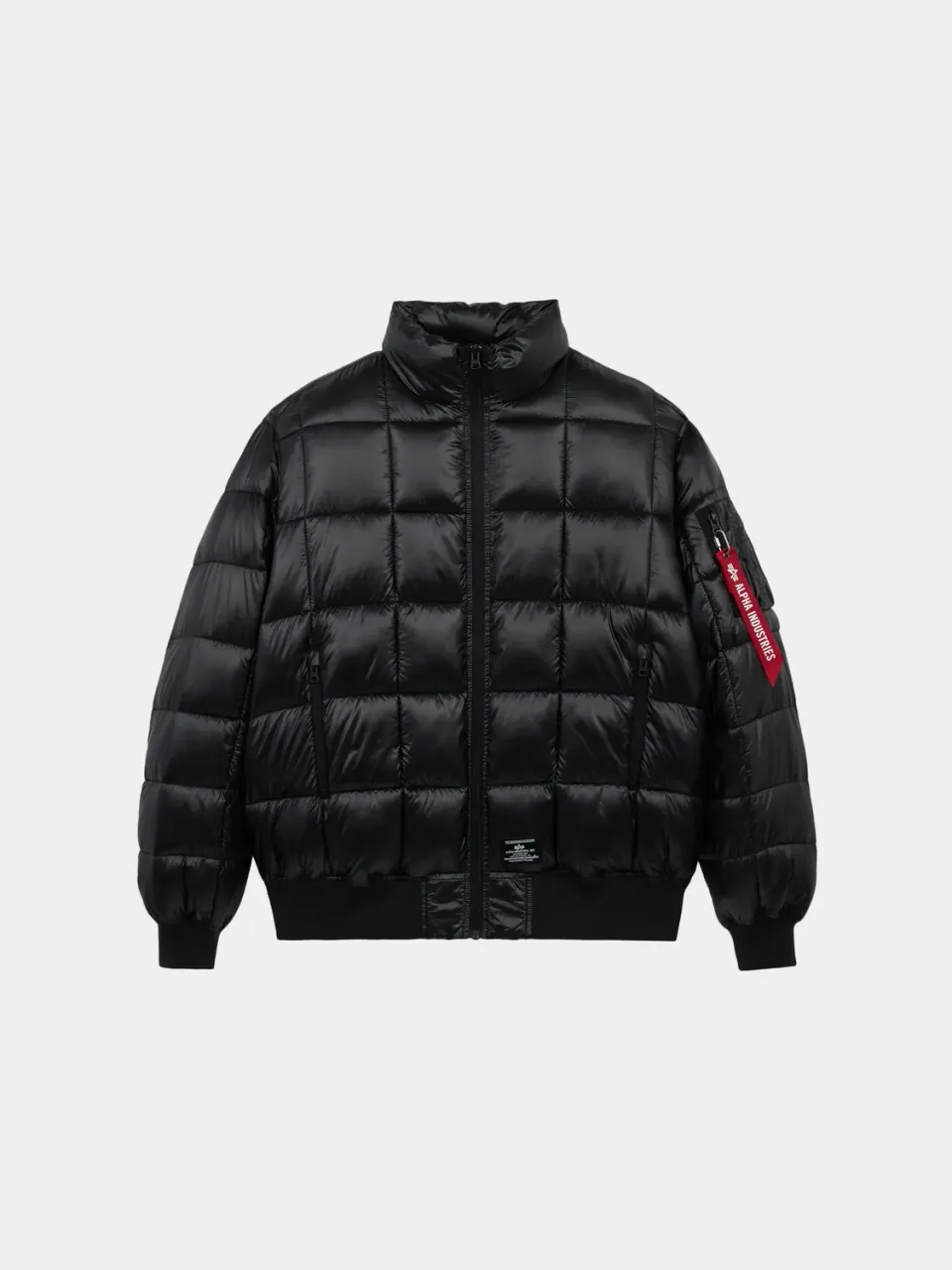 Alpha Industries MA-1 Puffer bomber noir déperlant