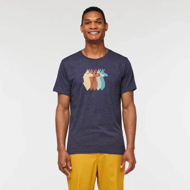 Cotopaxi Llama Sequence T-shirt homme Fatigue coton doux