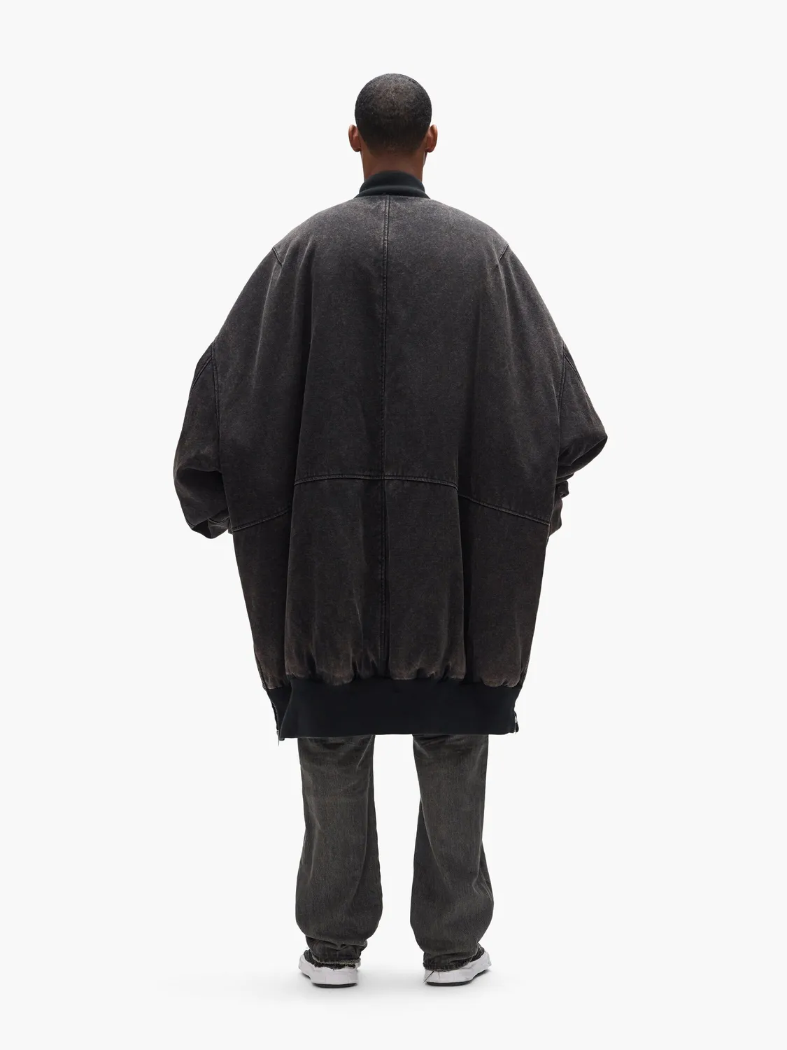 Alpha Industries Purple Giant bomber réversible noir