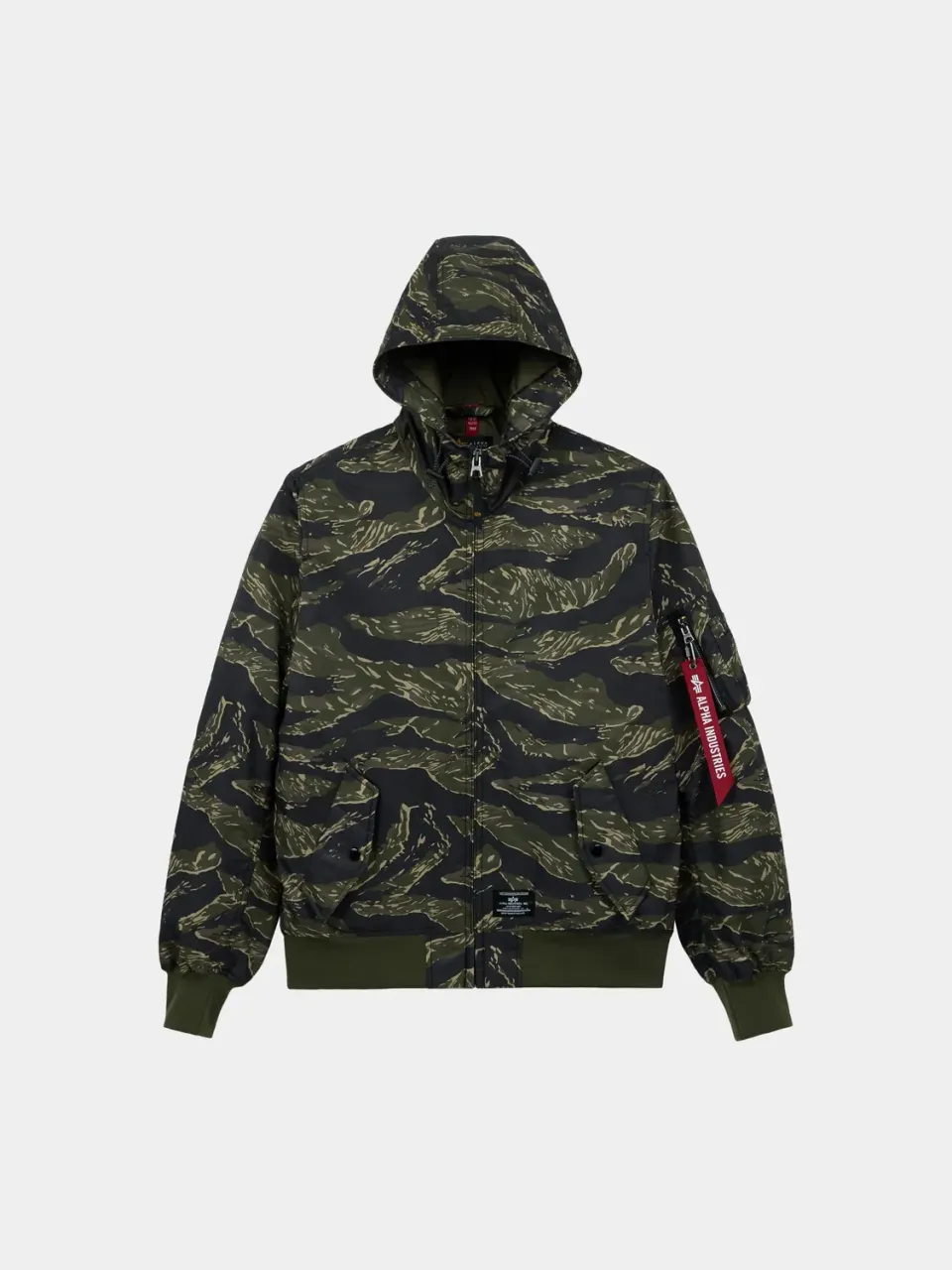 Alpha Industries L-2B Hooded Gen II bomber noir nylon