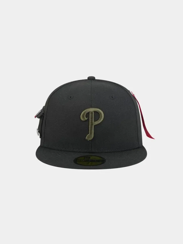 Alpha Industries 59FIFTY casquette fitted noir polyester