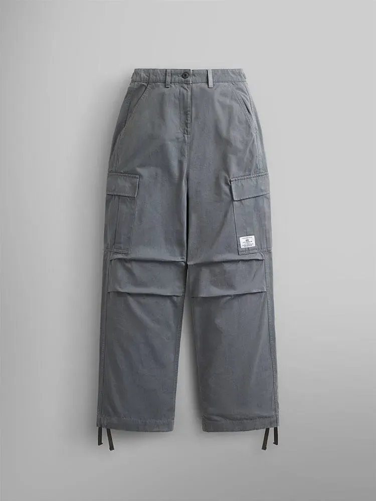 Alpha Industries M-65 pantalon cargo gris aircraft femme