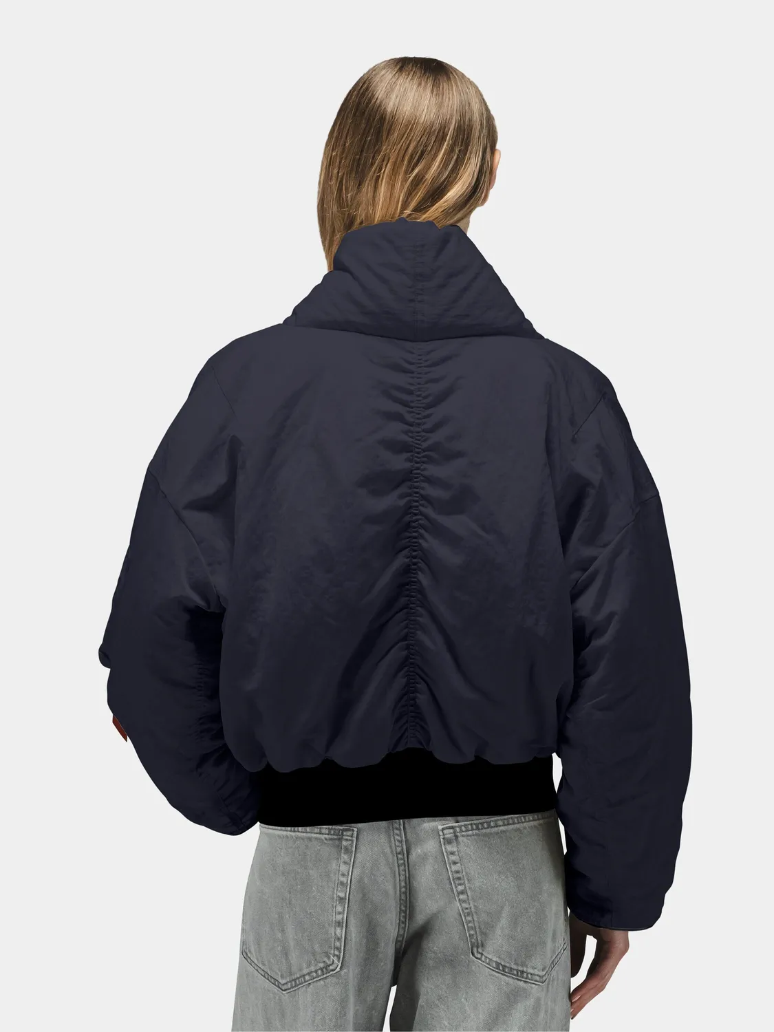 Alpha Industries Shawl Collar blouson bomber femme cocoa duvet