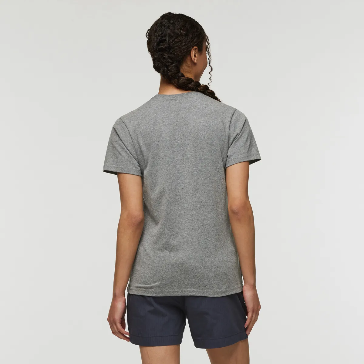 Cotopaxi Pompones Do Good t-shirt femme Heather Grey coton bio