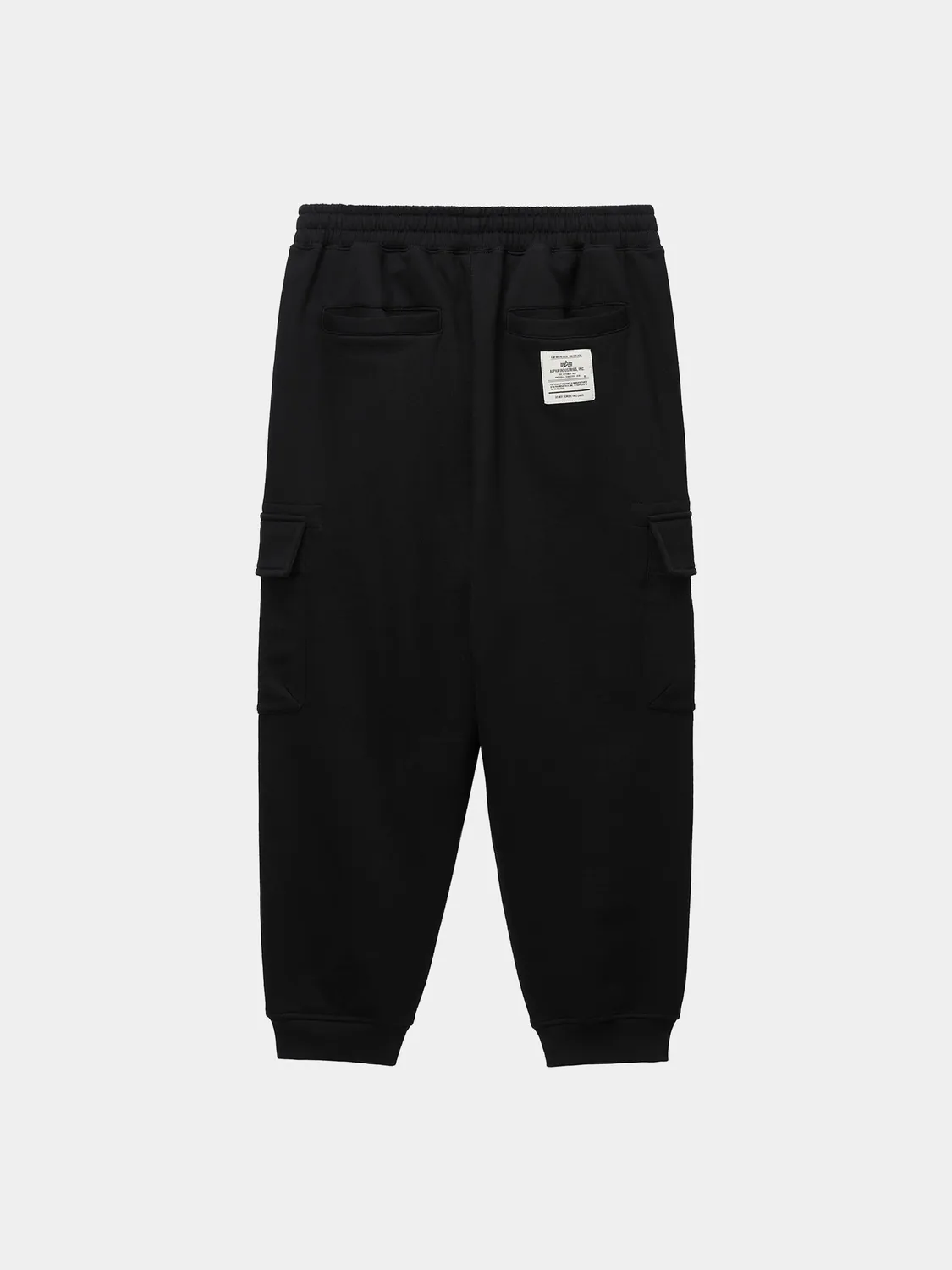 Alpha Industries UNFRM jogging cargo noir molleton