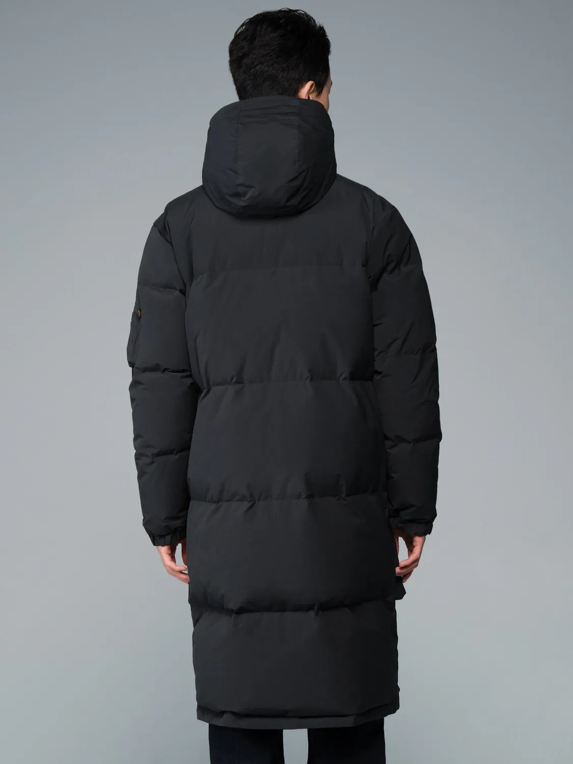 Alpha Industries Carson parka longue noire grand froid