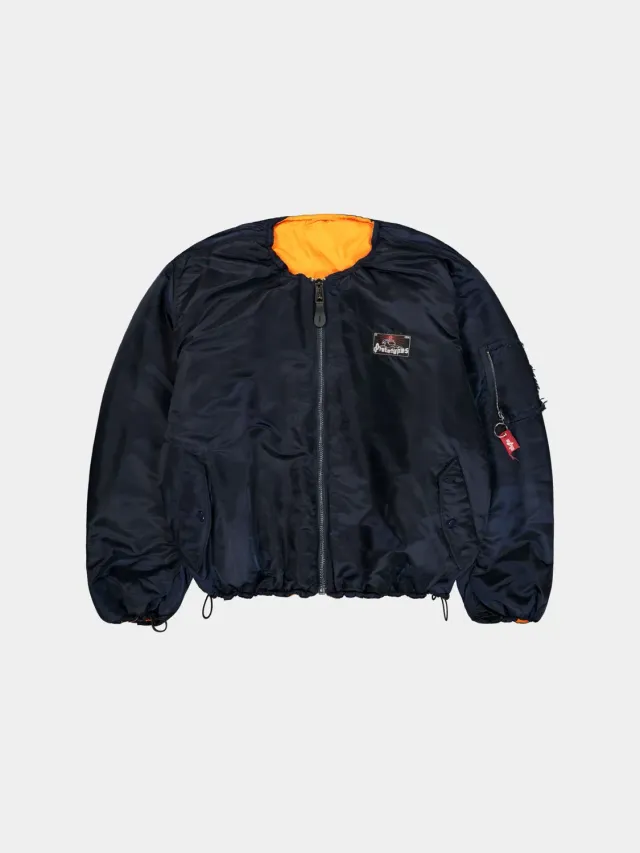 Alpha Industries Prototypes Toggle bomber réversible navy ajustable
