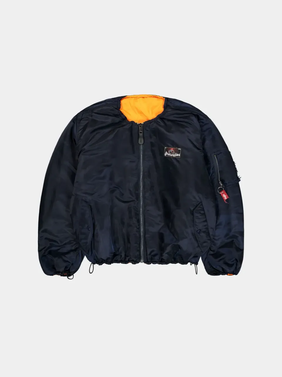 Alpha Industries Prototypes Toggle bomber réversible navy ajustable
