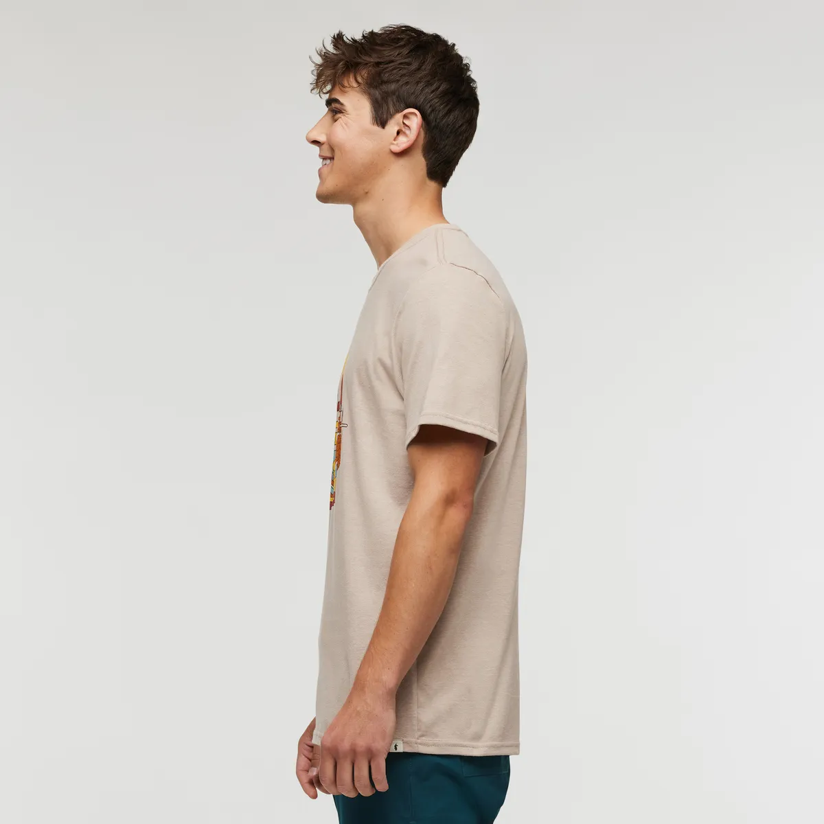 Cotopaxi Utopia t-shirt homme Oatmeal coton bio