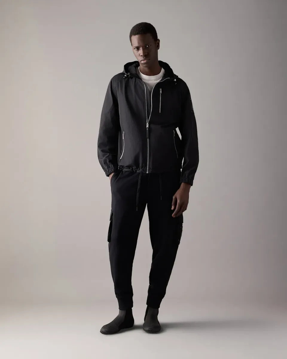 Moose Knuckles Charlesbourg veste noire coupe-vent