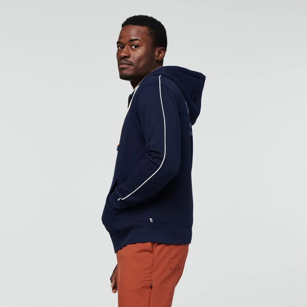 Cotopaxi Do Good sweat zippé homme Maritime coton bio