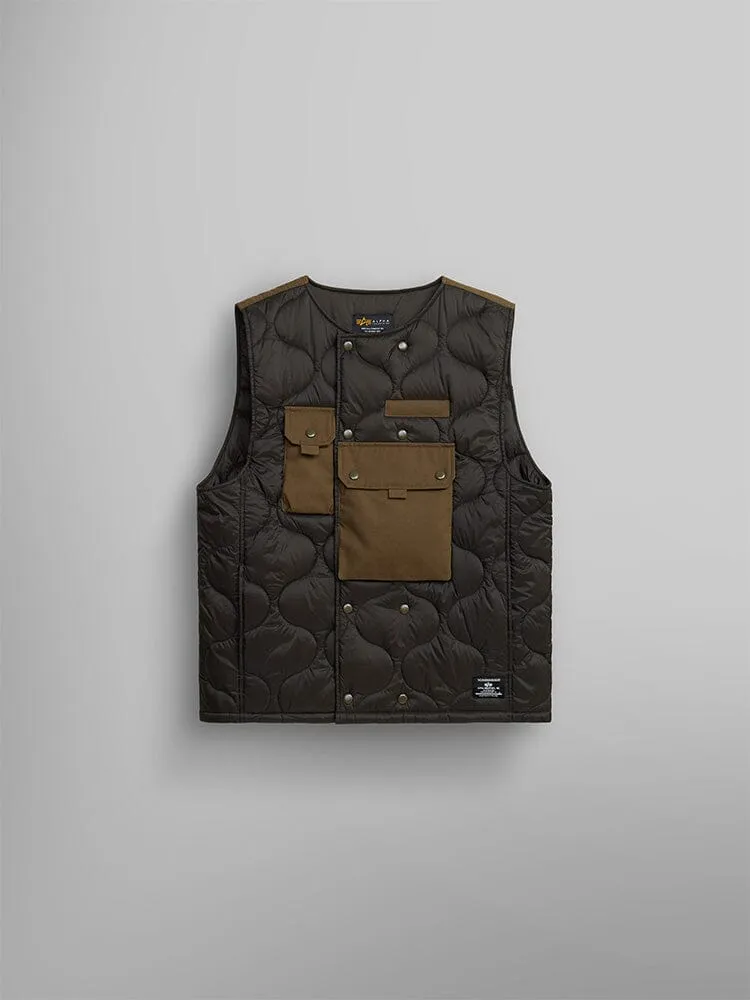 Alpha Industries Tactical Vest gilet nylon vert OG-107