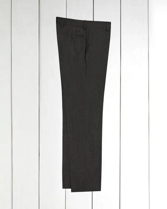Hollington Siza pantalon velours noir strié