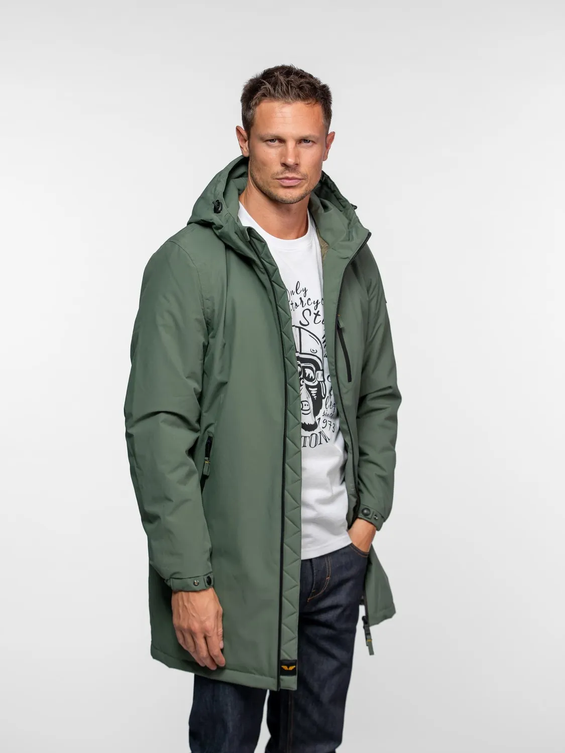 Daytona Gregor FM-103930 parka longue homme imperméable