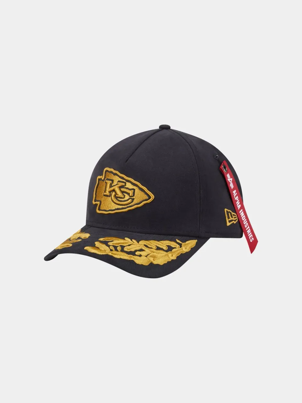 Alpha Industries 940 Chiefs Casquette Noire Réglable