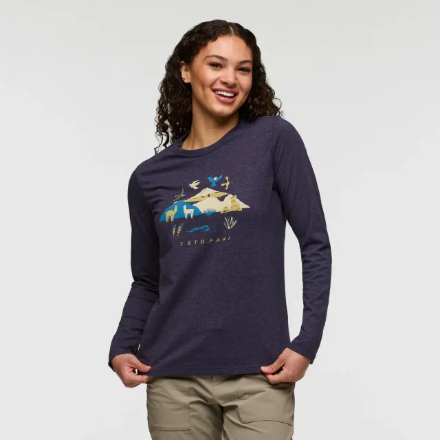 Cotopaxi Solstice t-shirt manche longue femme Live Oak