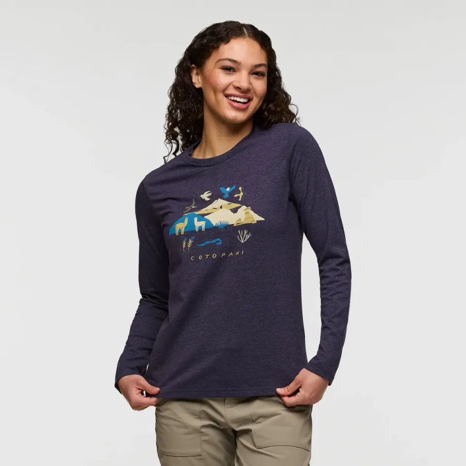 Cotopaxi Solstice t-shirt manche longue femme Live Oak
