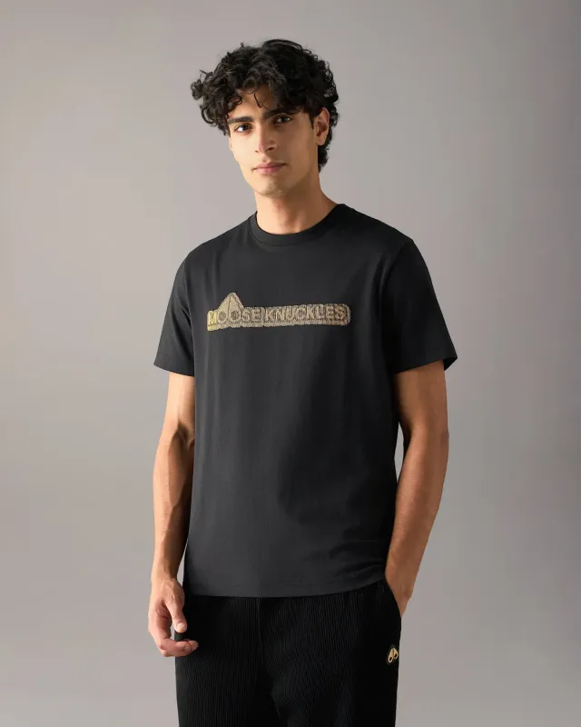 Moose Knuckles Gold Series Preston t-shirt noir