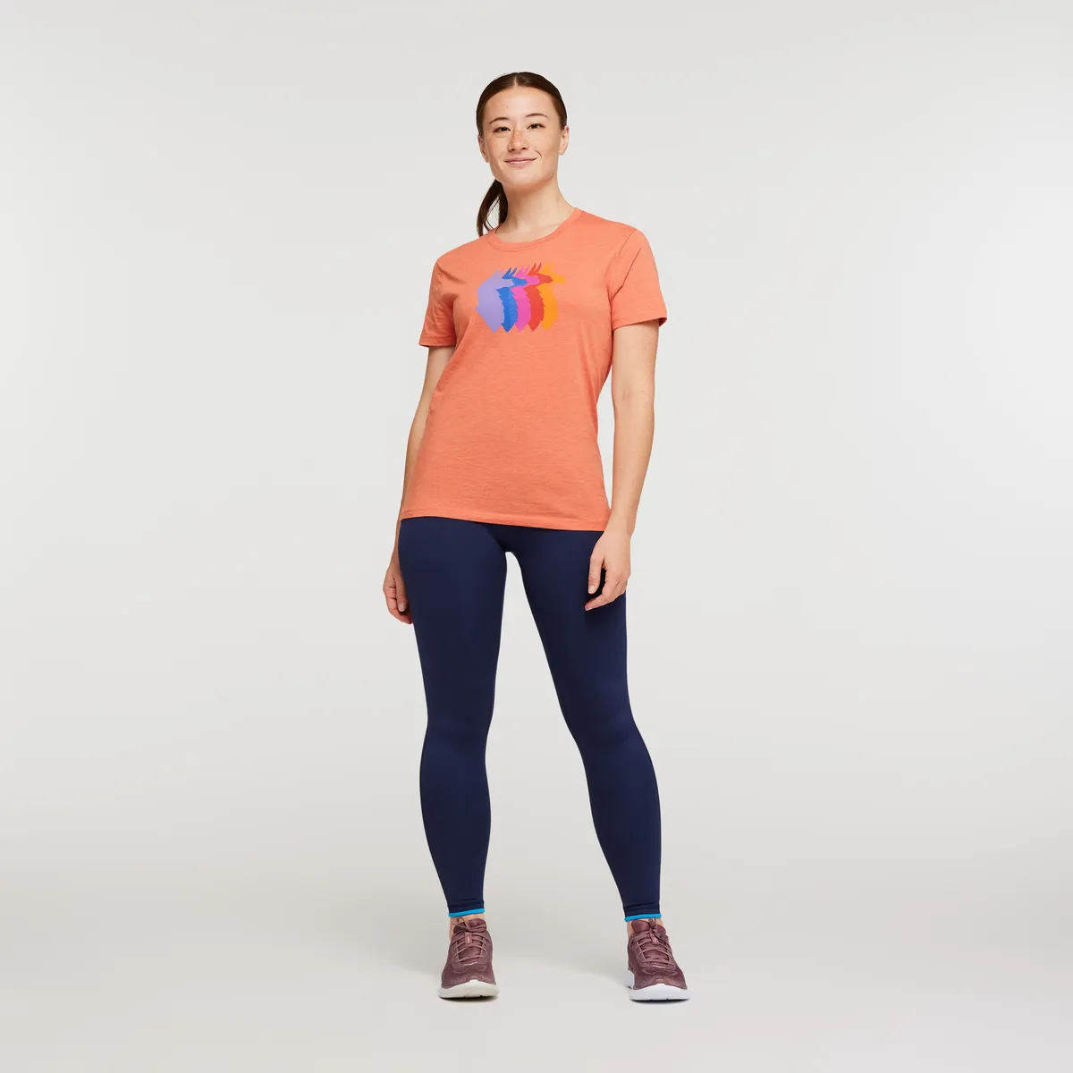 Cotopaxi Llama Sequence t-shirt femme Nectar coton