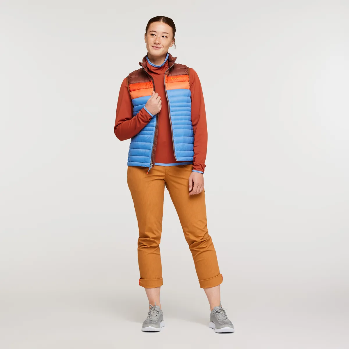 Cotopaxi Fuego Down Vest Women's gilet Mezcal/Nectar duvet